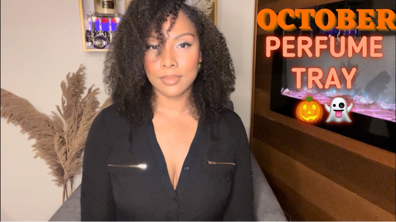OCTOBER PERFUME TRAY |🎃PERFUMES I’LL BE WEARING THIS MONTH!🍨