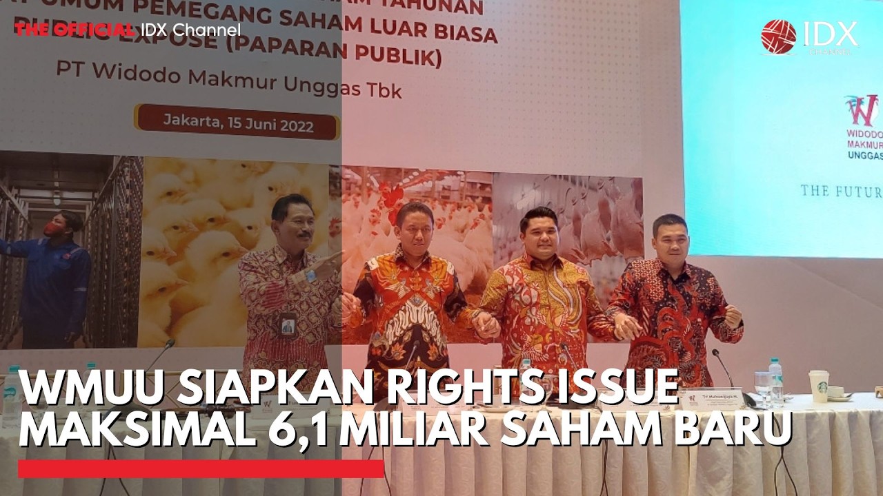 WMUU Siapkan Rights Issue Maksimal 6,1 Miliar Saham Baru | MARKET BUZZ