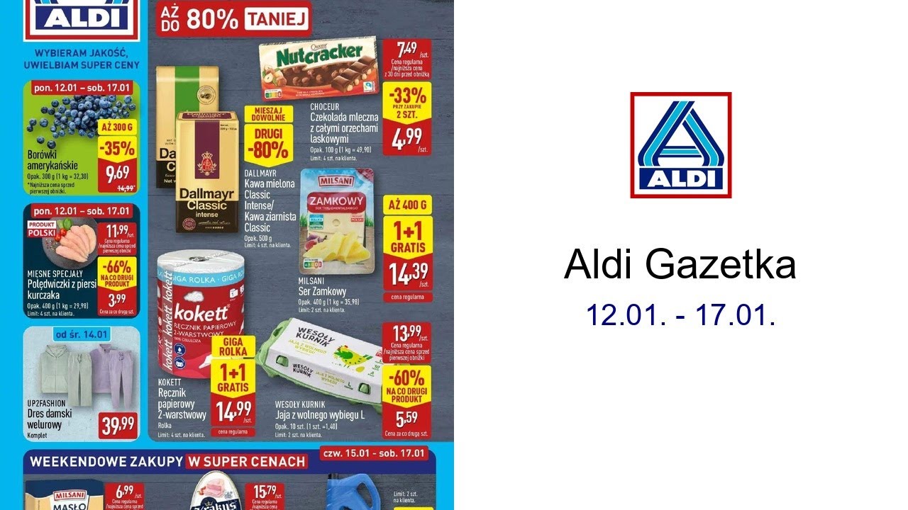 Aldi Gazetka 12.01. - 17.01.