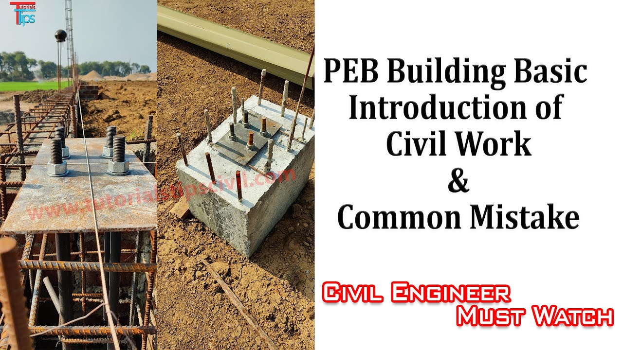 Big Mistake In Civil Work of Warehouse Construction (PEB Building Common Mistake In Foundation)