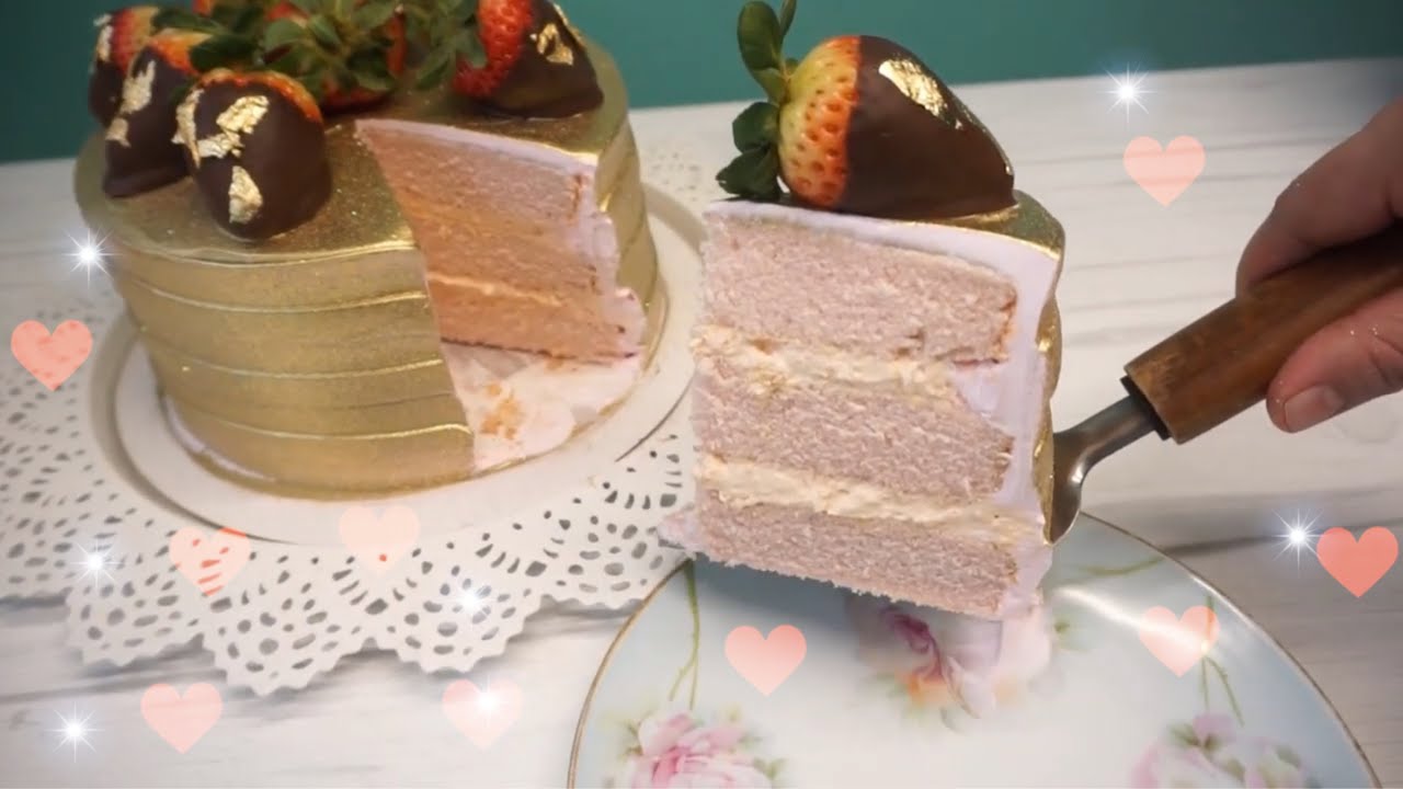 Pastel De Champaña Rosa 🍾/Pink Champagne Cake