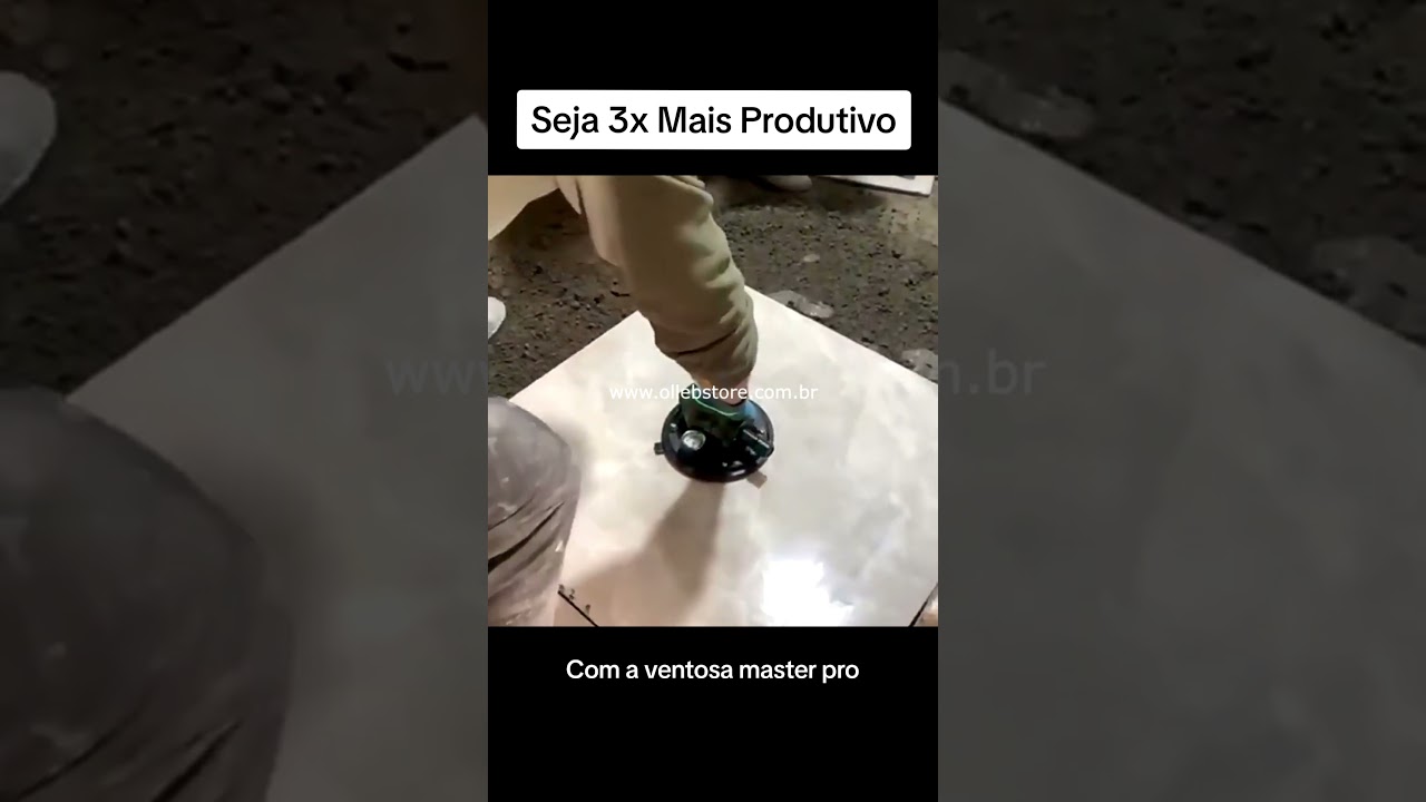 Mais Poderosa Ventosa de Suc&ccedil;&atilde;o a V&aacute;cuo Power 250kg #pedreiro #constru&ccedil;&atilde;o