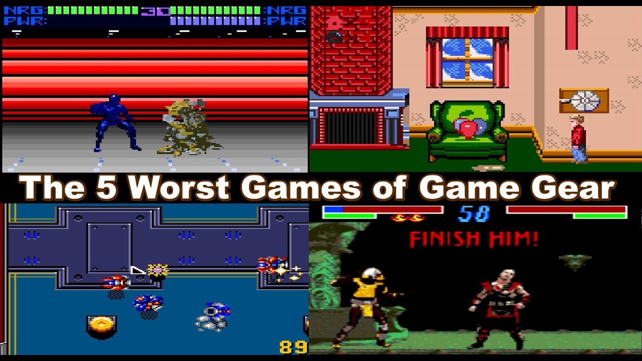 The 5 Worst Games of Game Gear