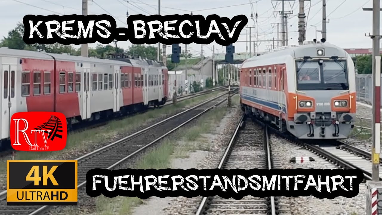 Führerstandsmitfahrt / Kems a.d. Donau🇦🇹 - Breclav🇨🇿 / 23.05.2025