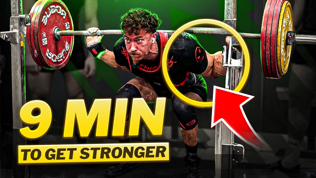 SQUAT STRONGER in 9 MINUTES: PERFECT your ELBOW DRIVE