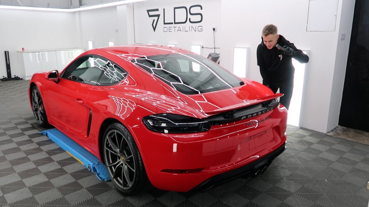 Porsche 718 Cayman GTS Paint Correction - Incredible Gloss!