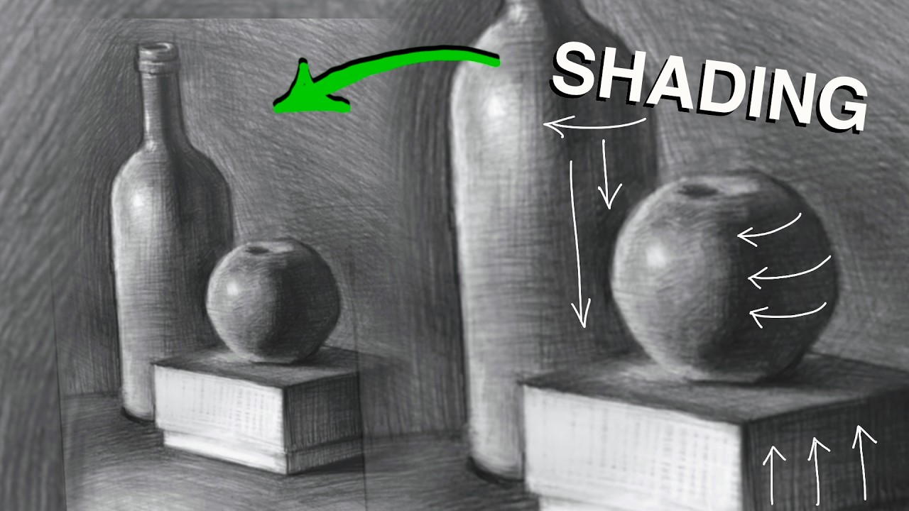 You’re Shading Wrong… Watch This | Still Life Drawing