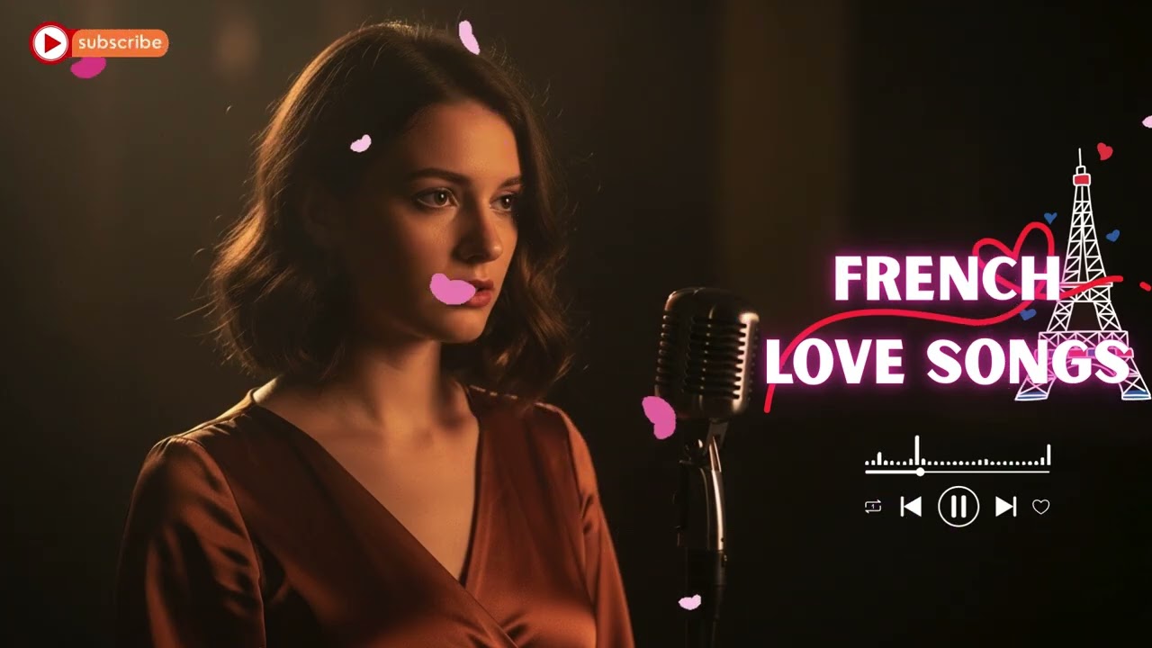 French Romantic Music Mix 🌙 Gentle Paris Love Songs for Peaceful Nights