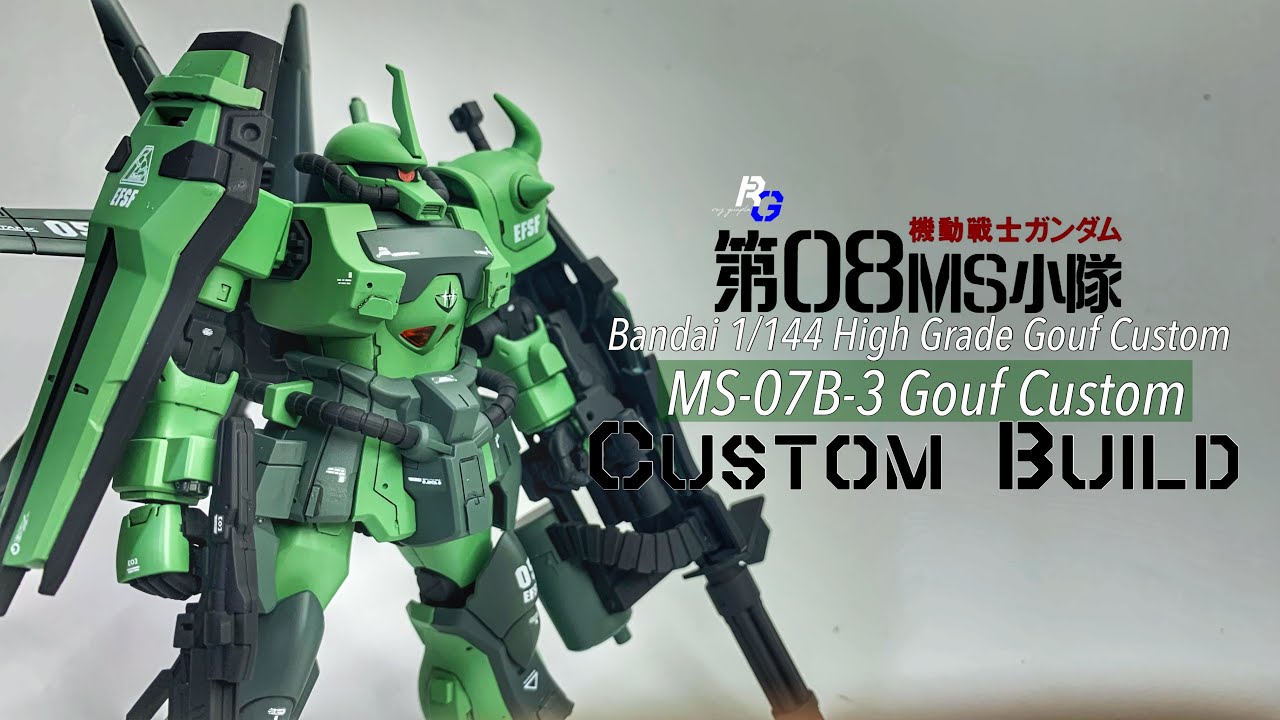 Gunpla Custom | Gouf Flight Mode Custom | Mobile Suit Gundam The 08th MS Team