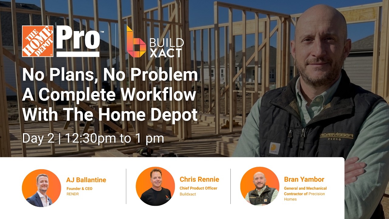No Plans, No Problem. A Complete Workflow with The Home Depot | IBS 2026 Day 2