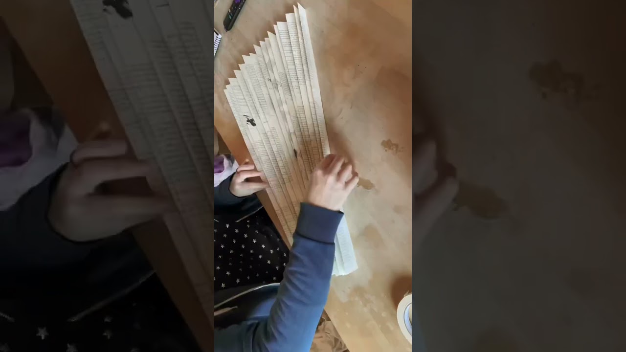Making a dress out of books! Sewing the corset and decorating it with pages | library core gown