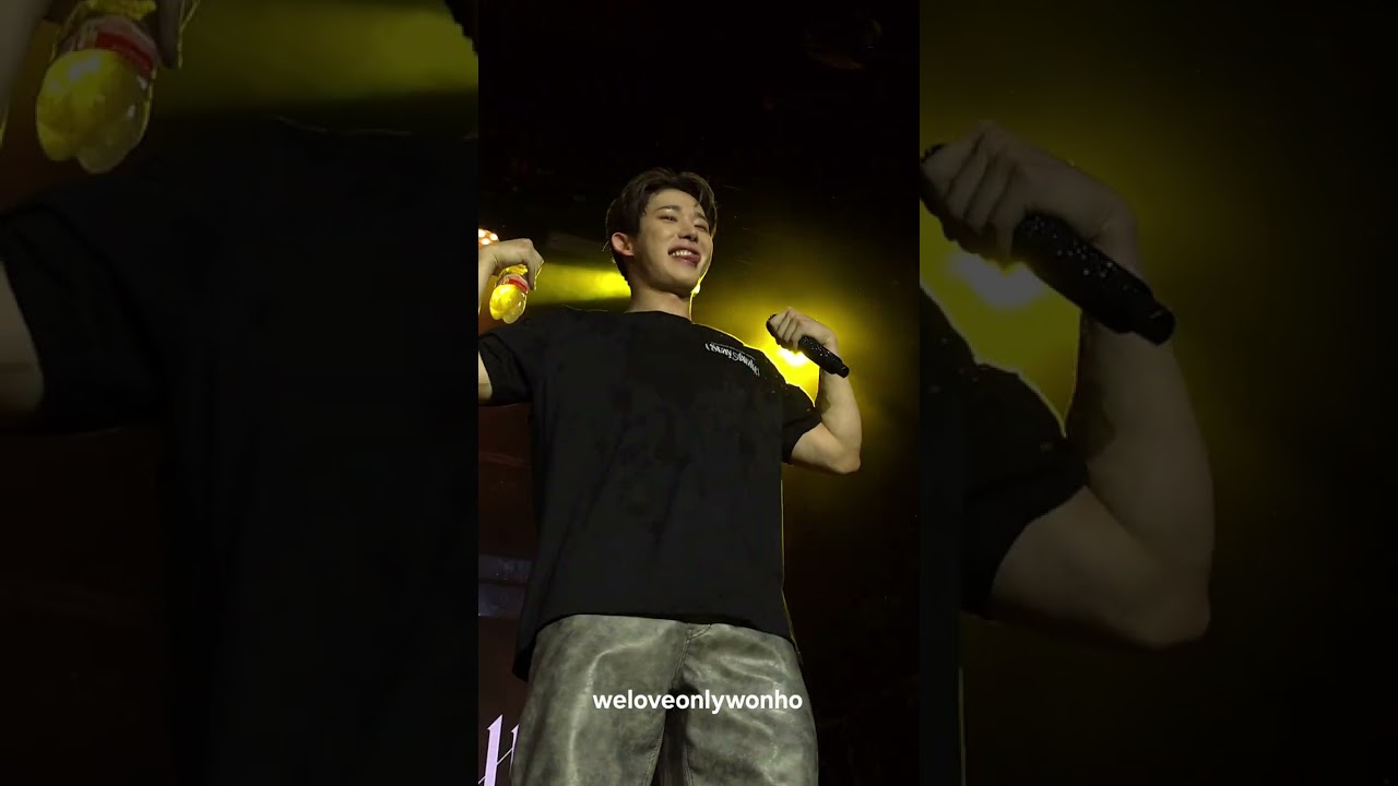 250925 WONHO  STAYAWAKE  HAMBURG  ENCORE  #wonho #stayawake  #ウォノ