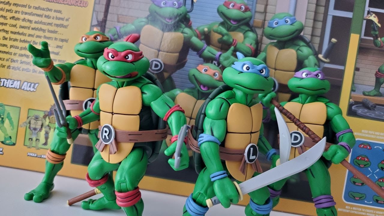 Neca TMNT 4 Pack