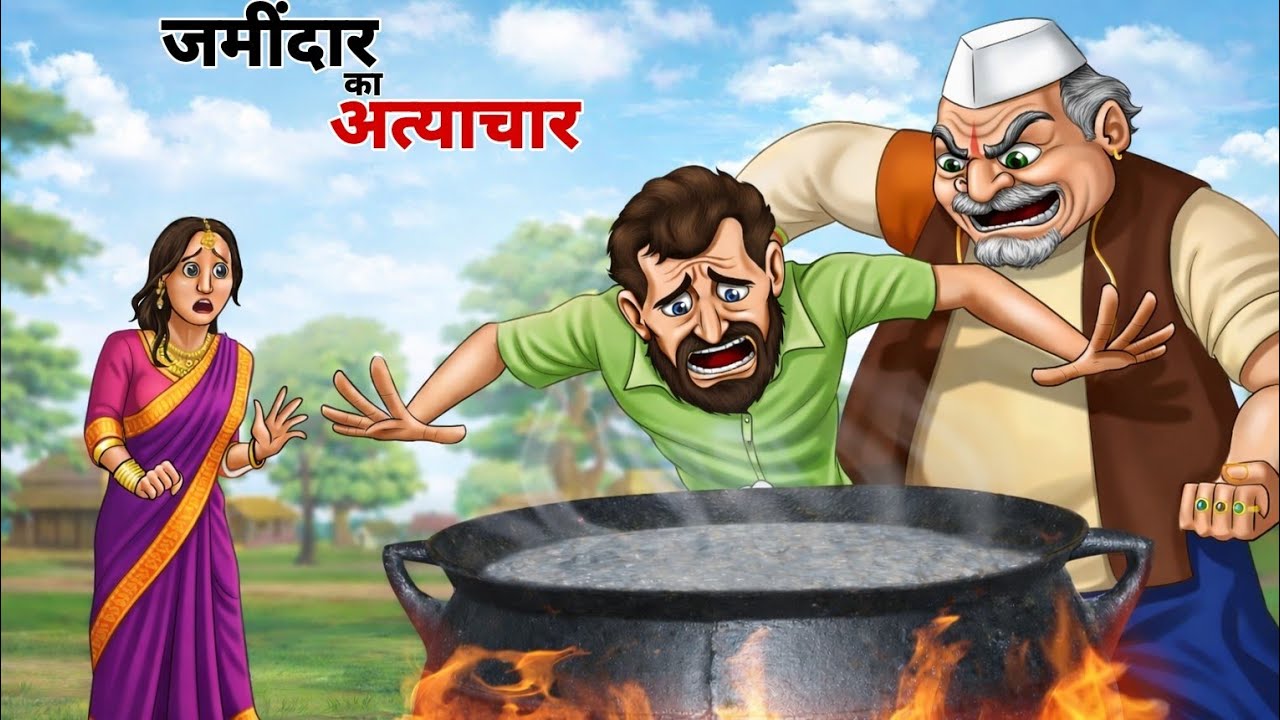 जमींदार का अत्याचार // Zamindar ka atyachar // Hindi moral kahaniya #kahanihindi #hindi 