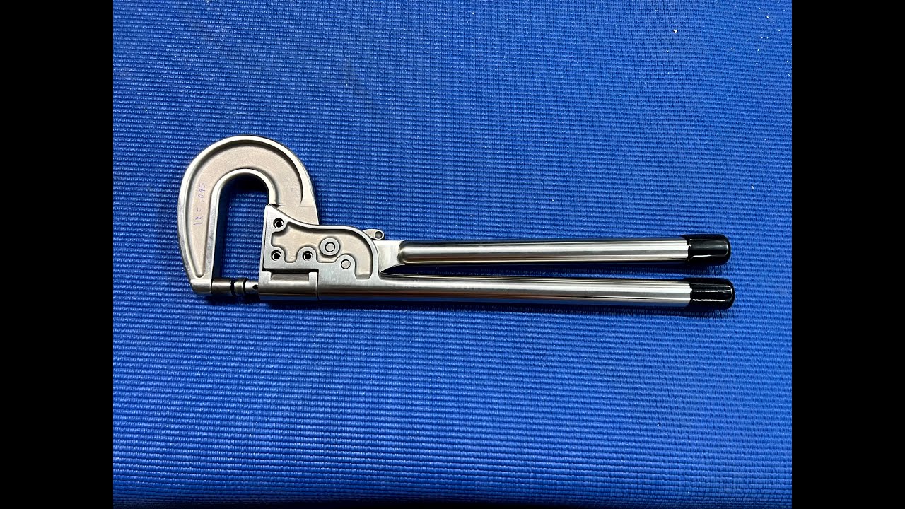 Stainless steel rivet squeezer from Aircraft Spruce