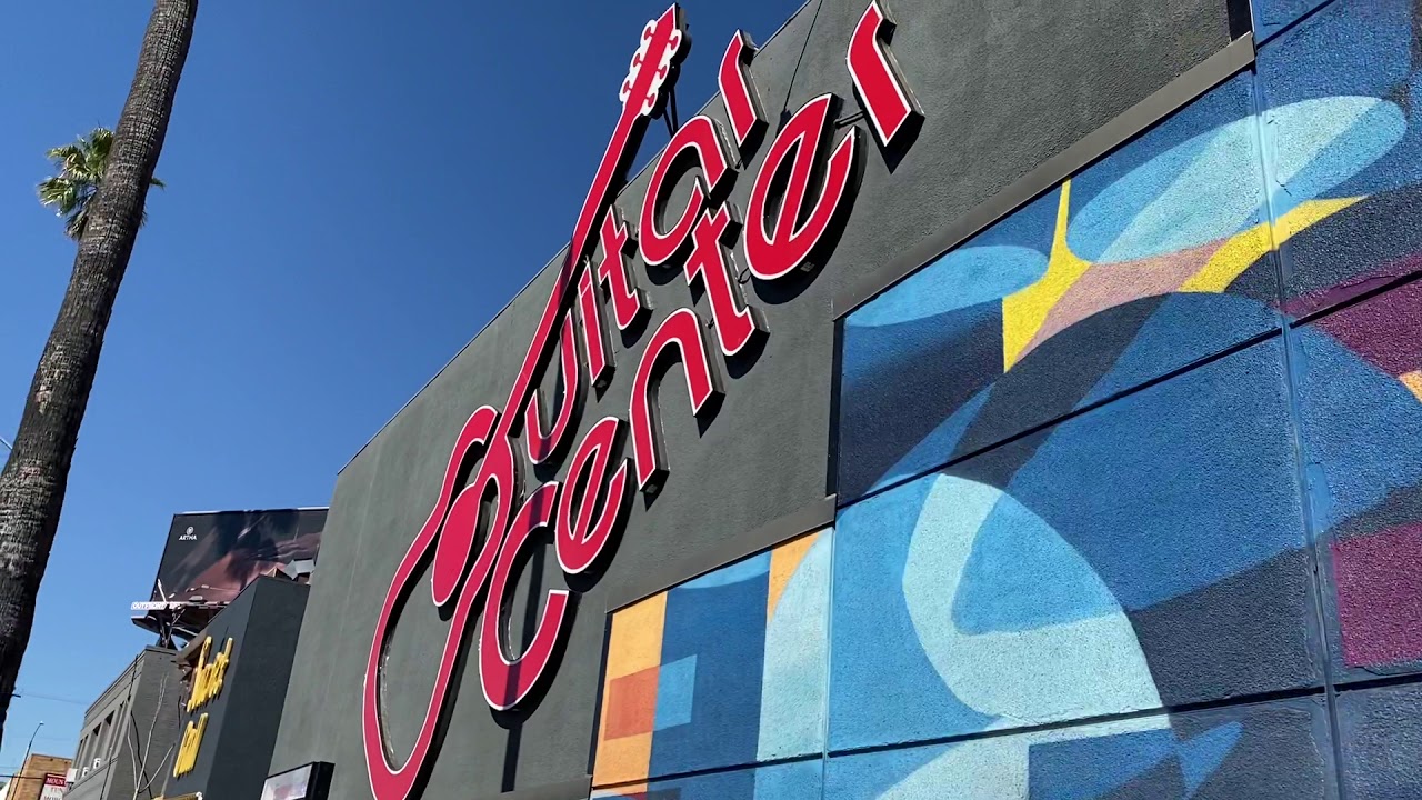 445. Guitar Center Hollywood / Rock Walk