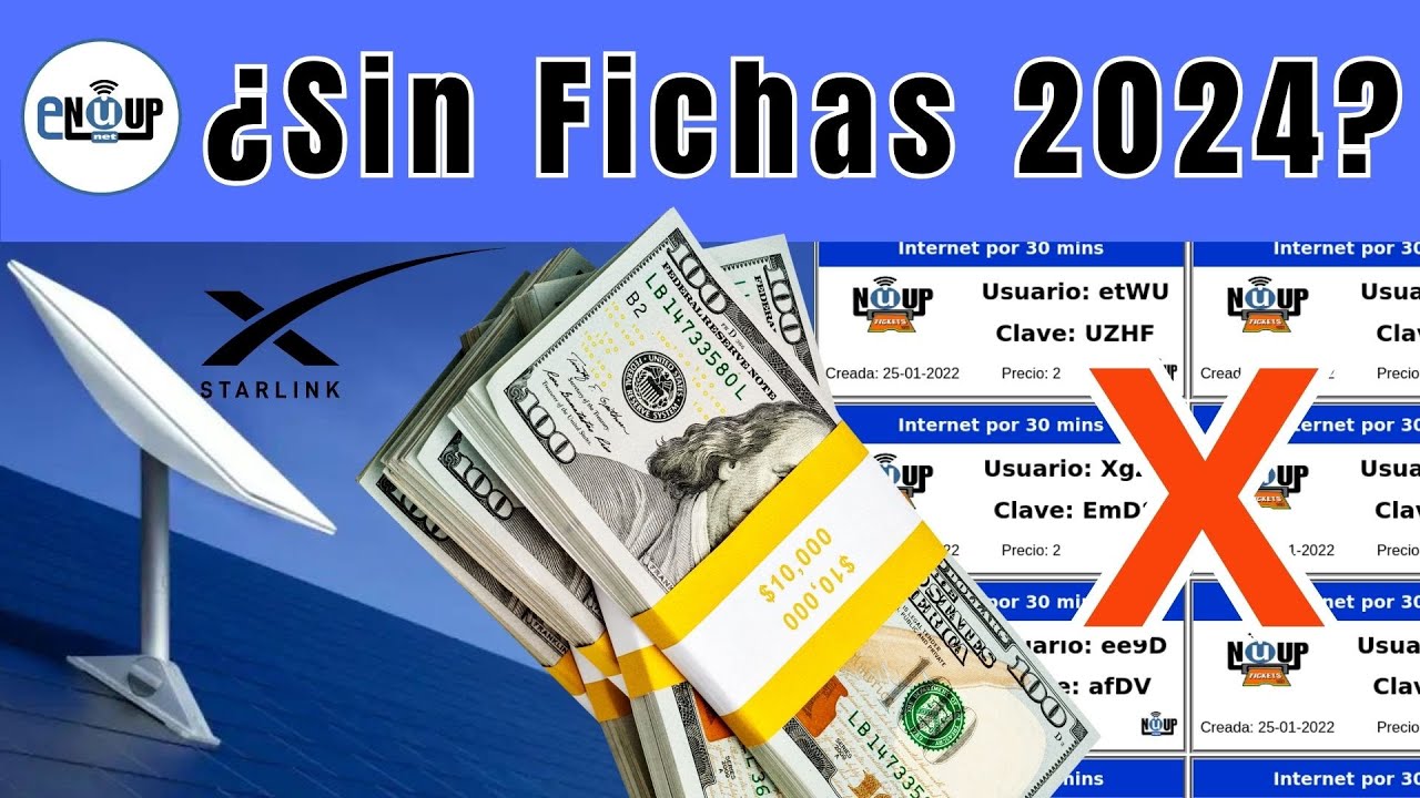 Vender Internet sin fichas con Starlink y e-Nuup - Tutorial 2024
