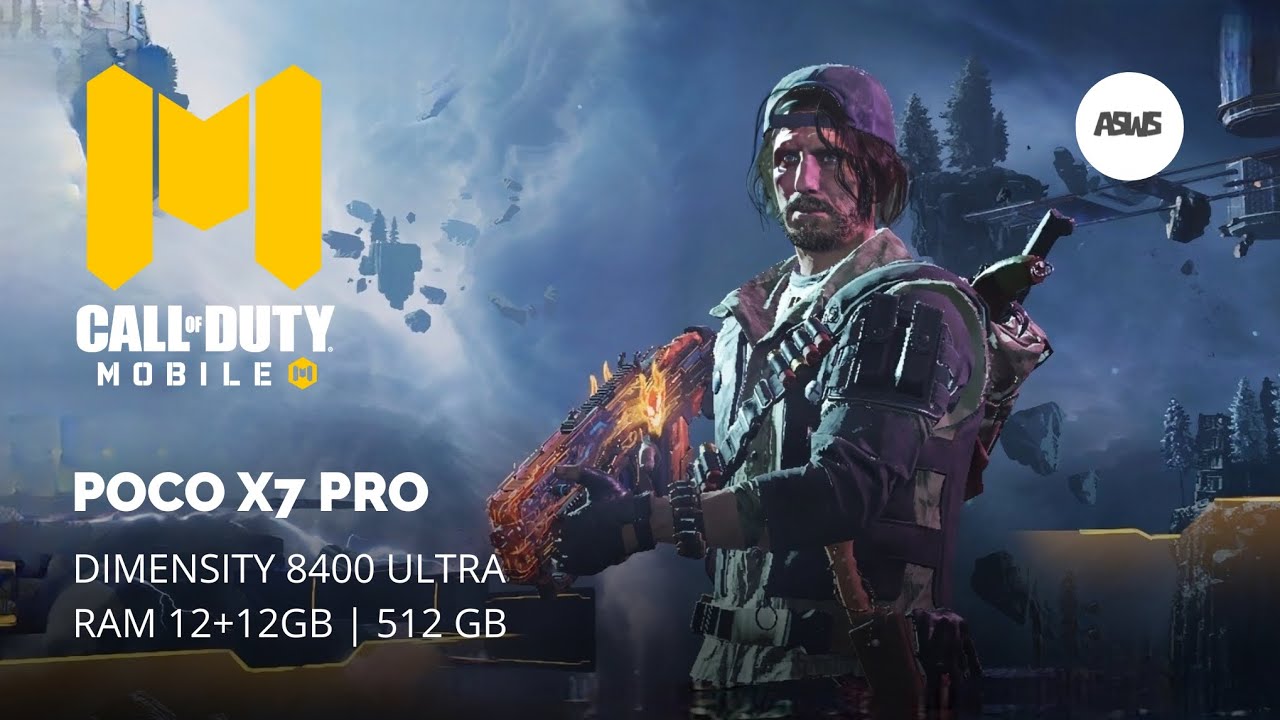CALL OF DUTY MOBILE (CODM) | ULTRA FRAME RATE | GAMEPLAY TEST ON POCO X7 PRO | DIMENSITY 8400 ULTRA