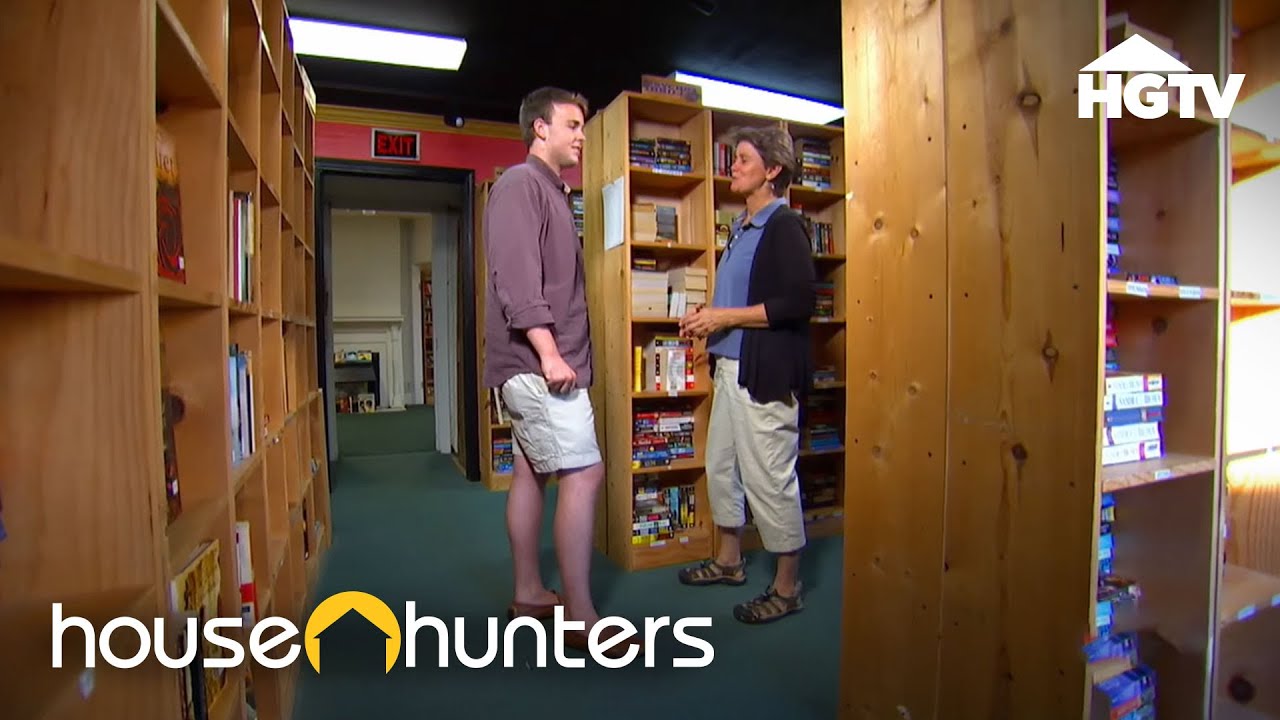 A Book Lover's Tiny House | Tiny House Hunters | HGTV