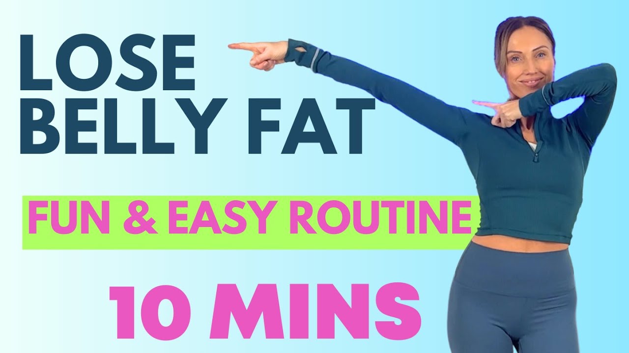 10 Minute Lose Belly Fat Workout 🔥  Standing Abs Workout  ✔️