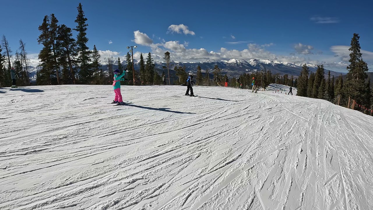 Keystone Family Ski Trail Top to Bottom