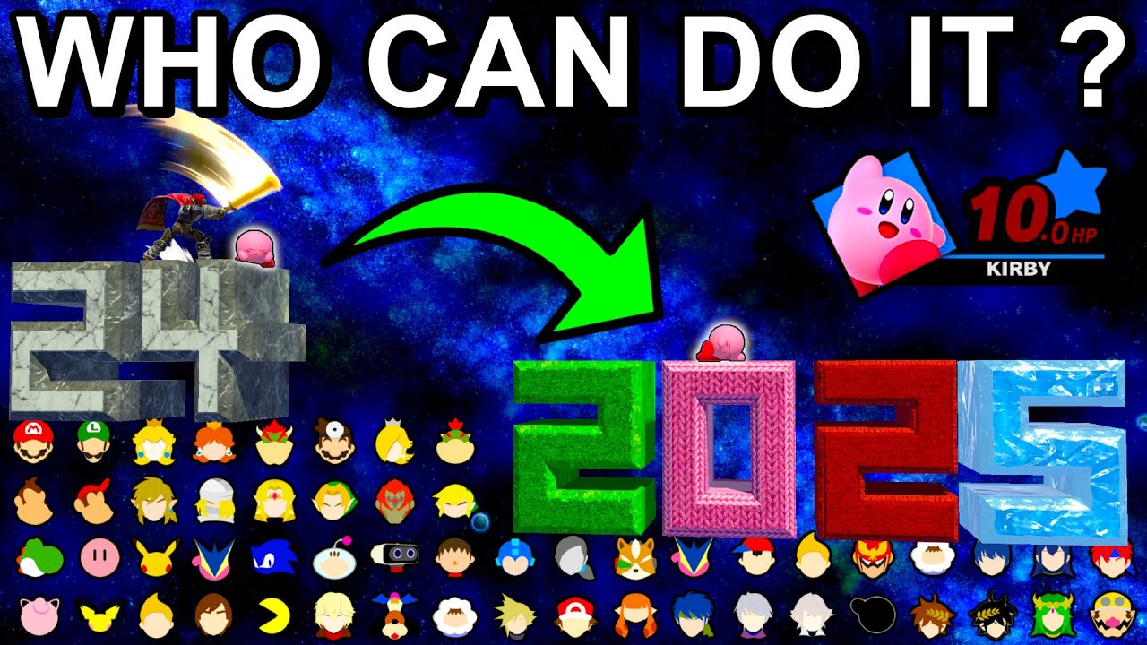 Who Can GET 10HP Kirby Into 2025 WITHOUT A K.O. ? - Super Smash Bros. Ultimate
