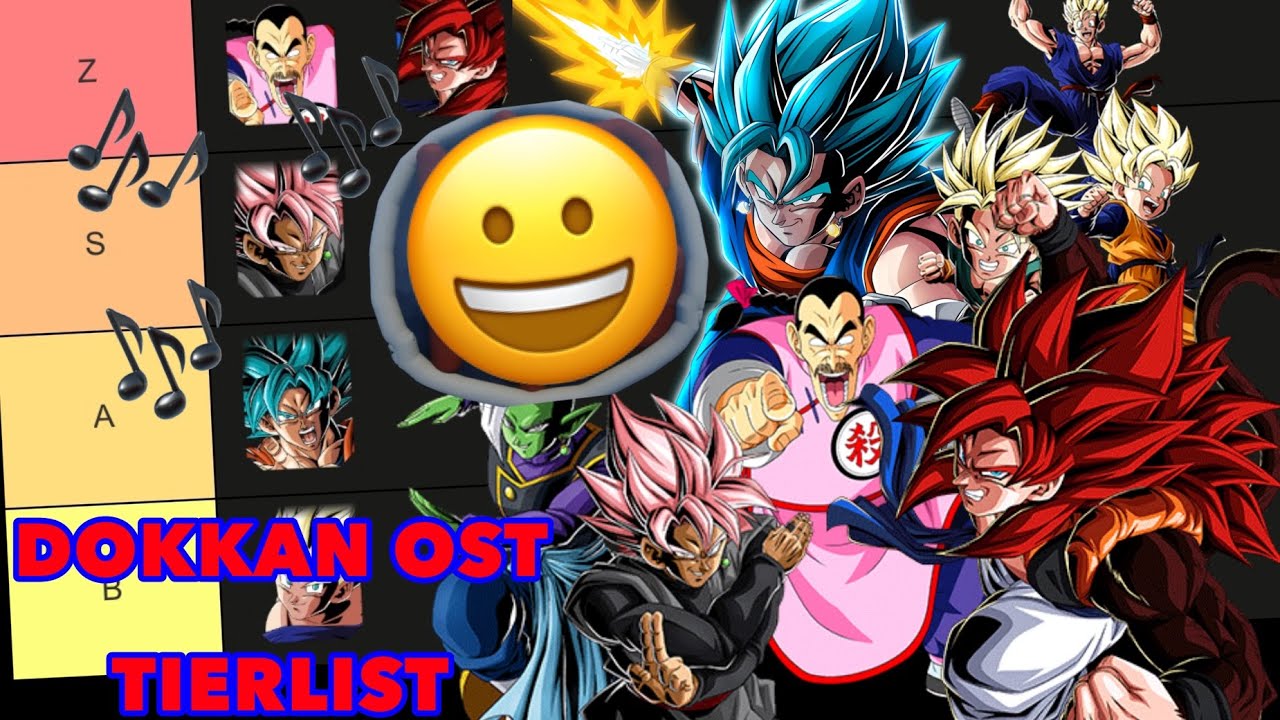 RANKING ALL DOKKAN OSTS TIERLIST (From PHY Mercenary Tao - GDC 2025 units)(As of 12 August 2025)