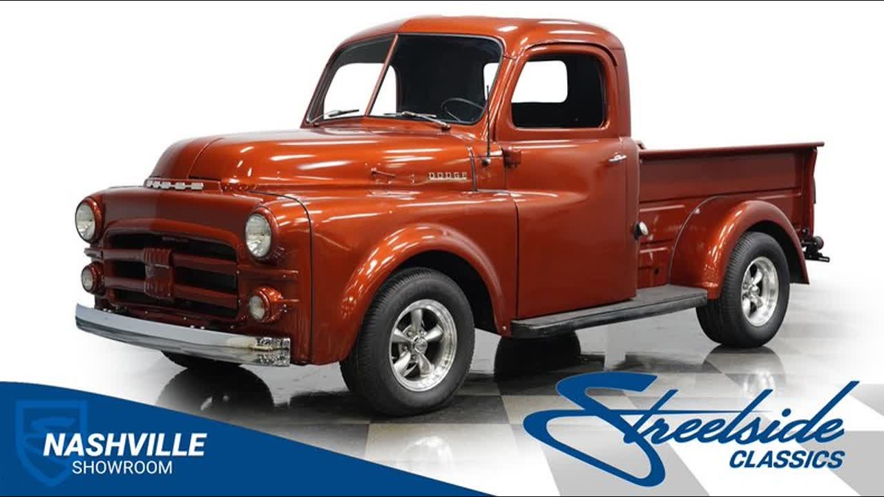 1952 Dodge B-3 Pickup 5207-NSH for sale | Charlotte, Atlanta, Dallas, Tampa, Phoenix, Nashville