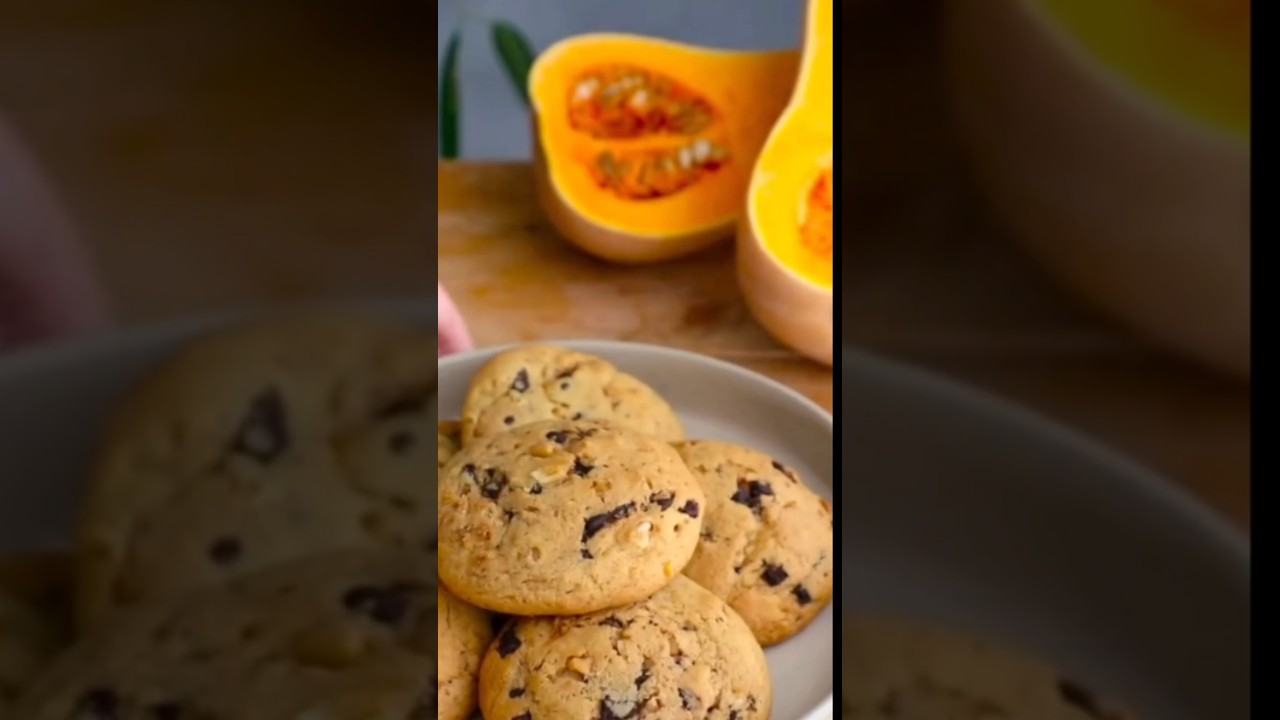 Pumpkin cookies are a delicious and textured autumn cookie