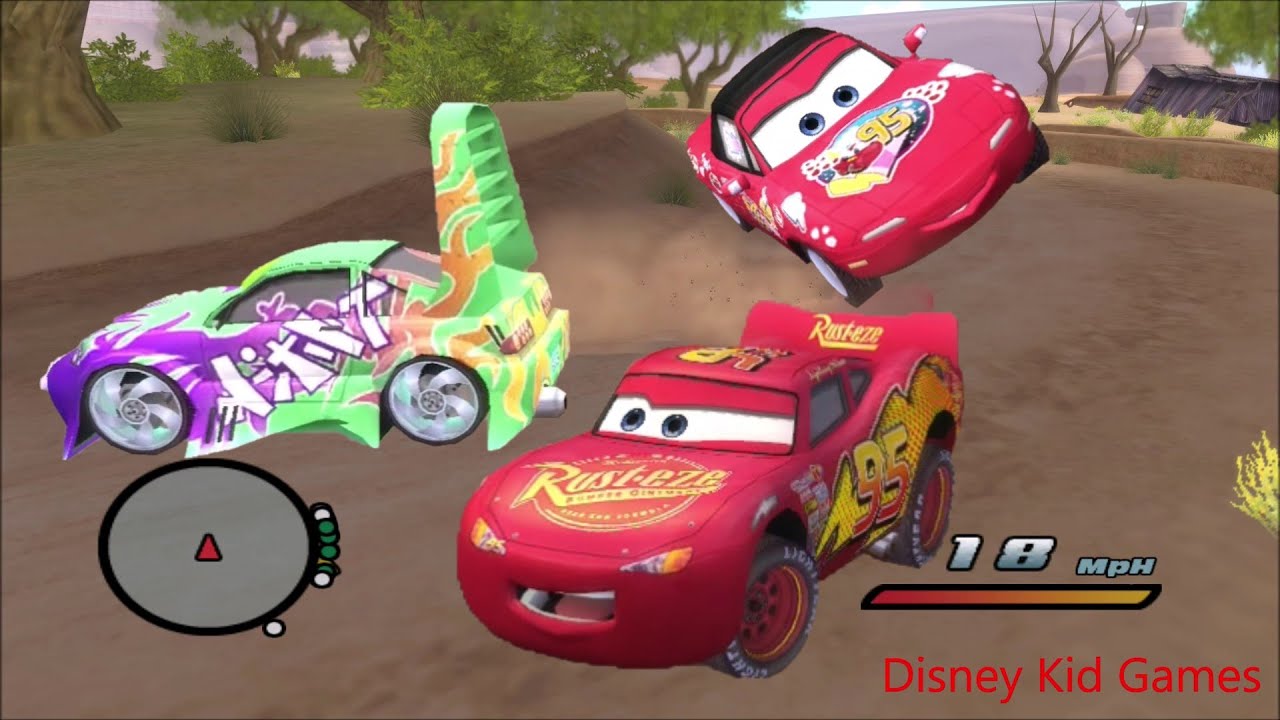 Disney Pixars Cars Movie Game - Crash Mcqueen 381 - Donuts for Mia and Lizzy