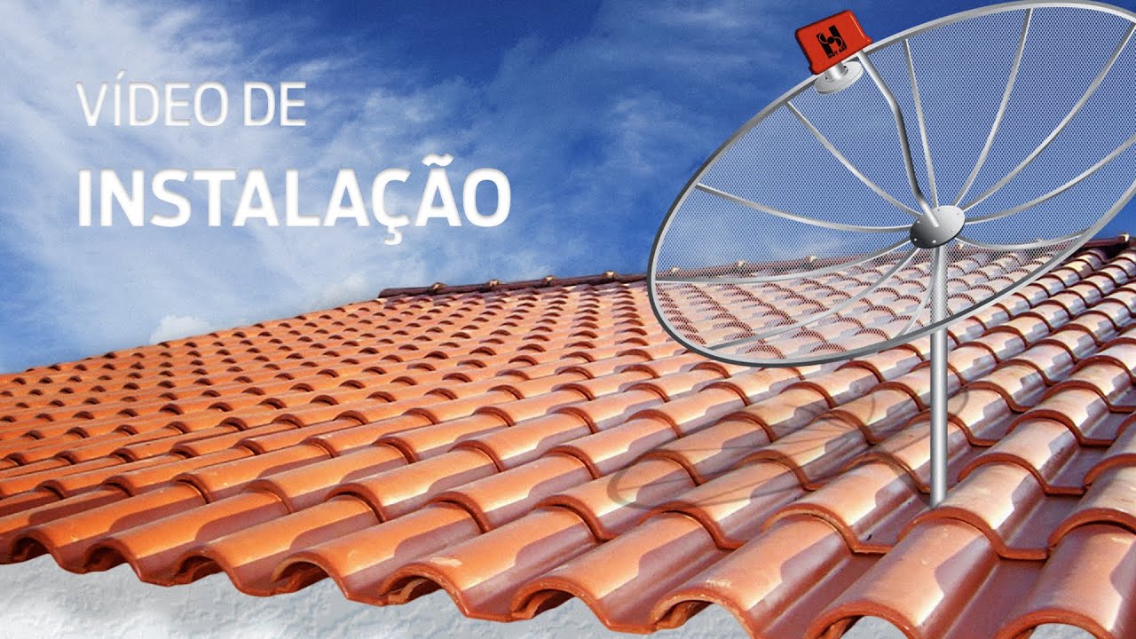 Montagem de Antena Parabólica - Hot Sat