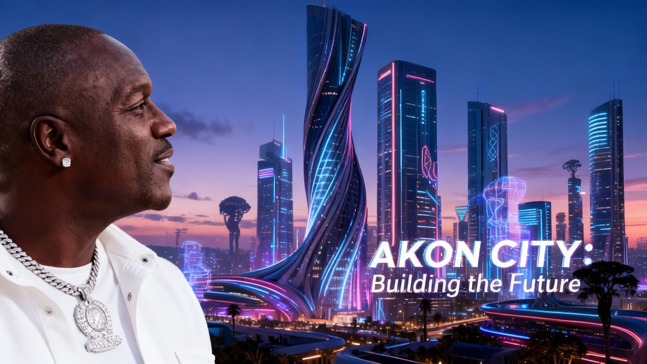 Akon City: Inside Africa's $6 Billion Futuristic Utopia 
