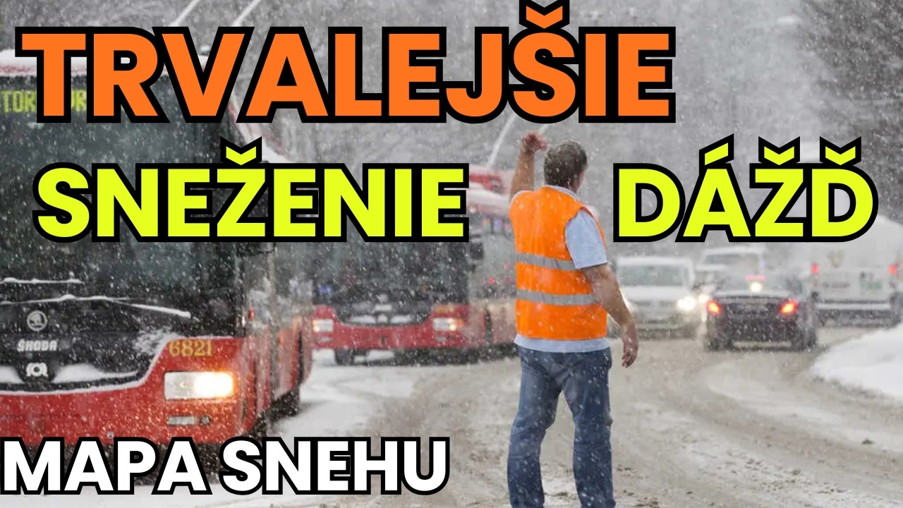 KDE napadne NAJVIAC SNEHU? Čakajú nás trvalejšie zrážky. #meteorológia #počasie #predpoveď #fakty