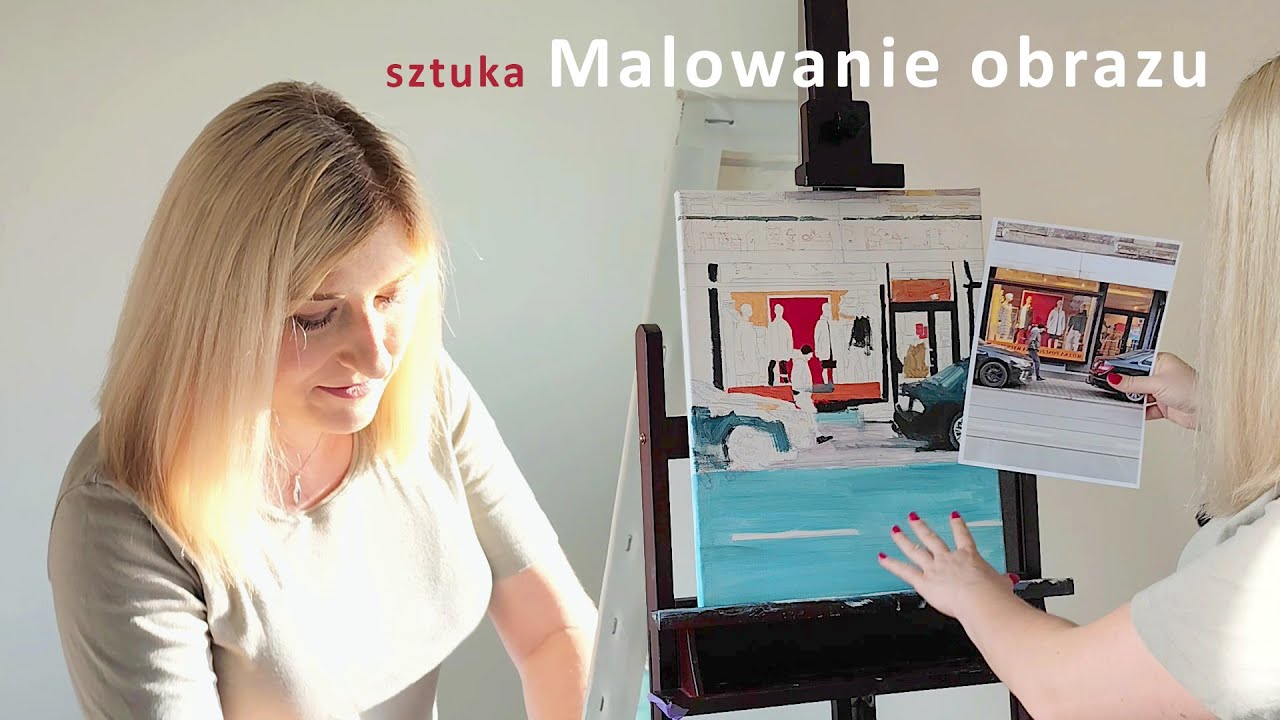 Malowanie Obrazu na Pł&oacute;tnie: Farby Akrylowe vs. Olejne!