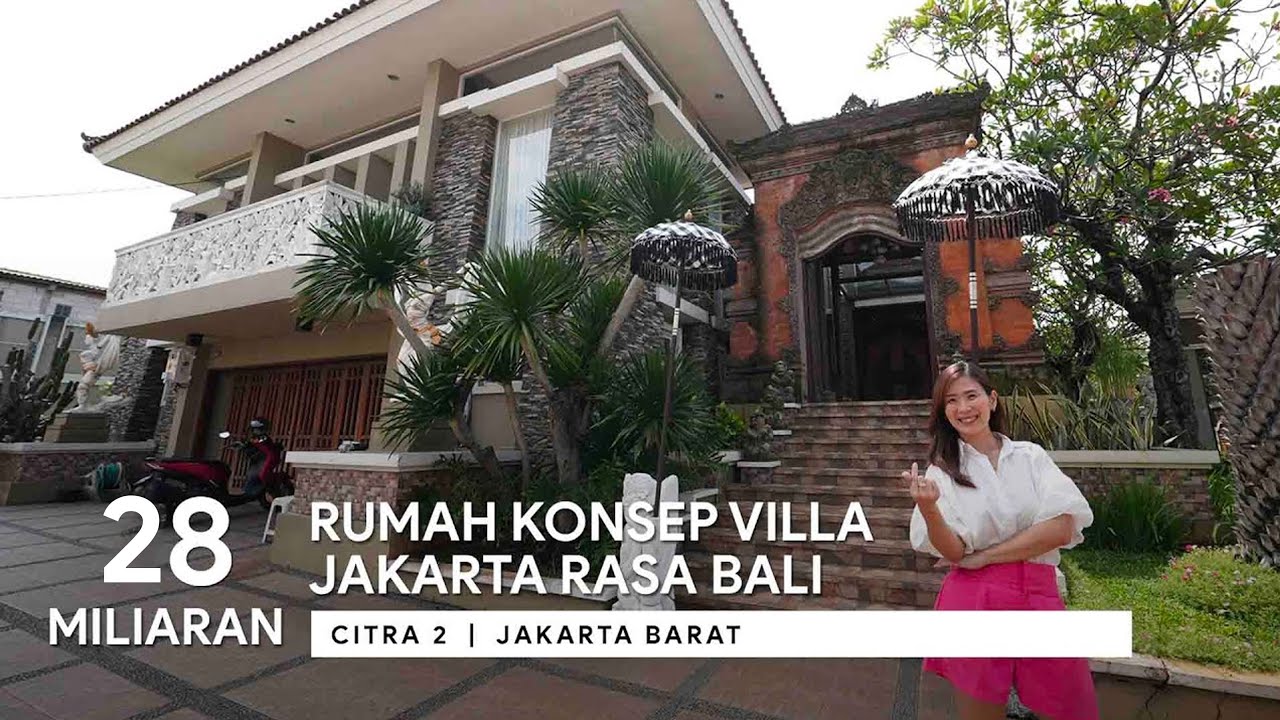 Eps. 277 | RUMAH 1 LANTAI BERASA TINGGAL DI VILLA. KELILING TAMAN SUPER LUAS.