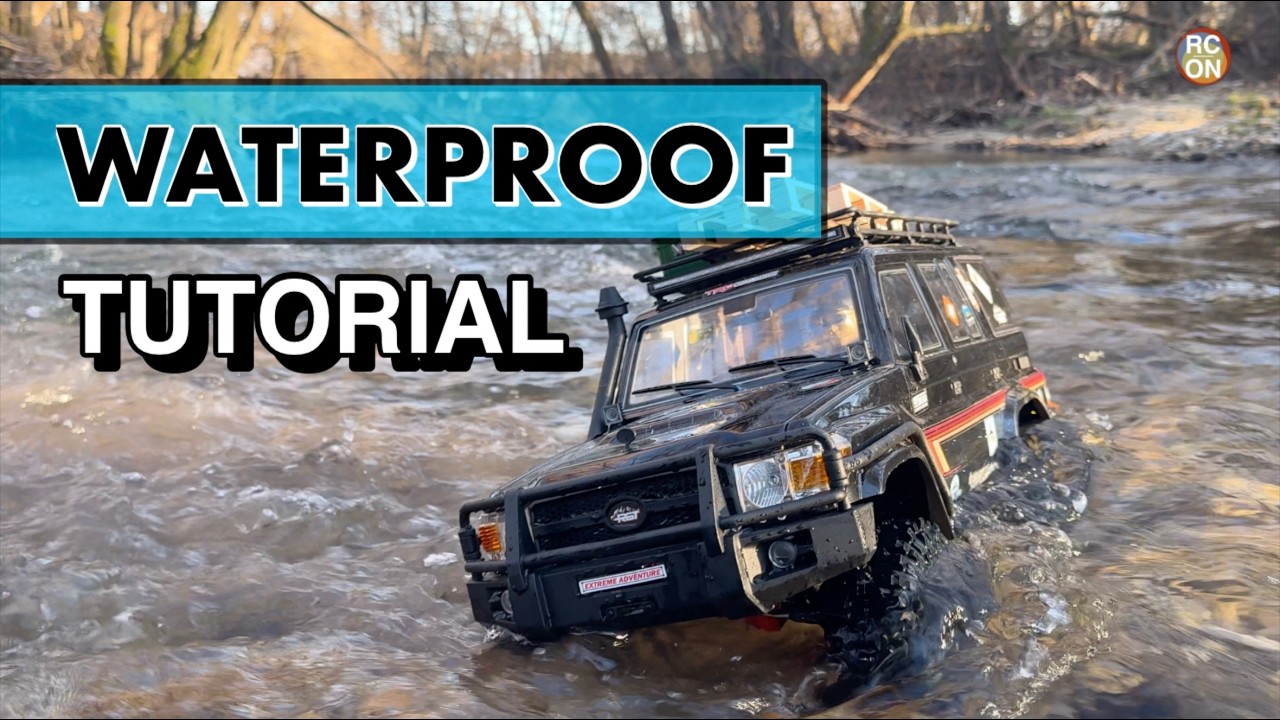 RC Crawler Waterproof Tutorial