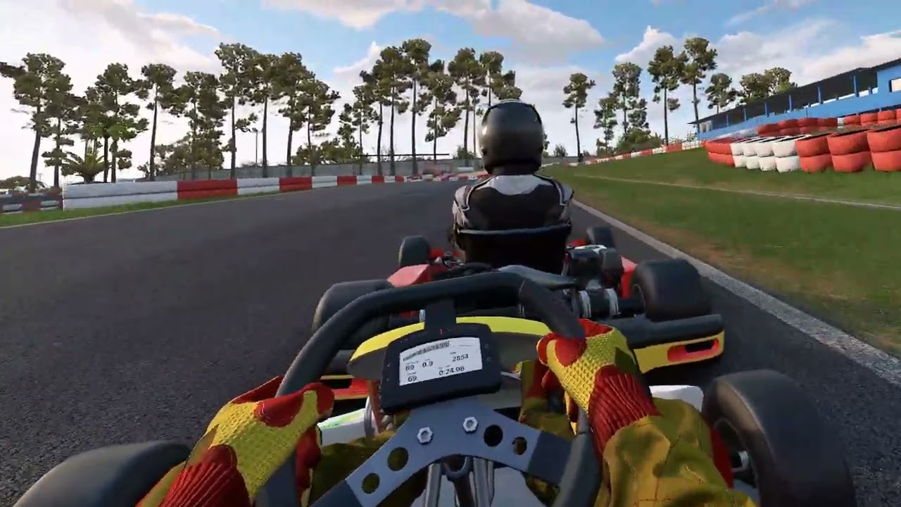 AMS 2 VR | 4T Race Karts @ Granja Viana Kart Circuit 