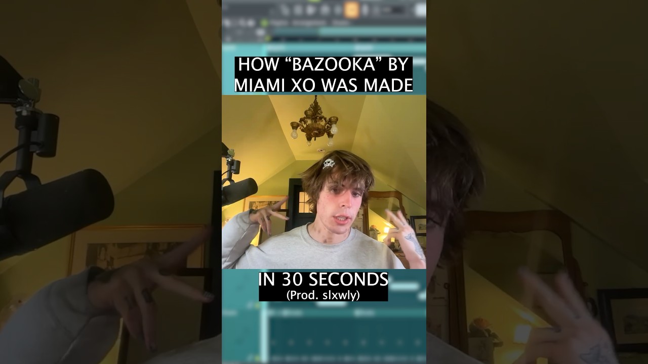HOW “BAZOOKA” BY MIAMI XO WAS MADE (IN 30 SECONDS)🕊️🕊️🕊️