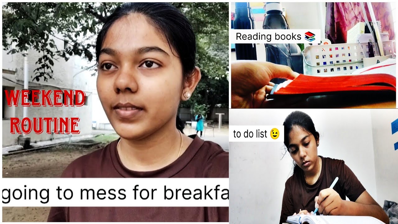 Weekend morning routine @ hostel ( Saturday) #medicalstudent #routines #vlog