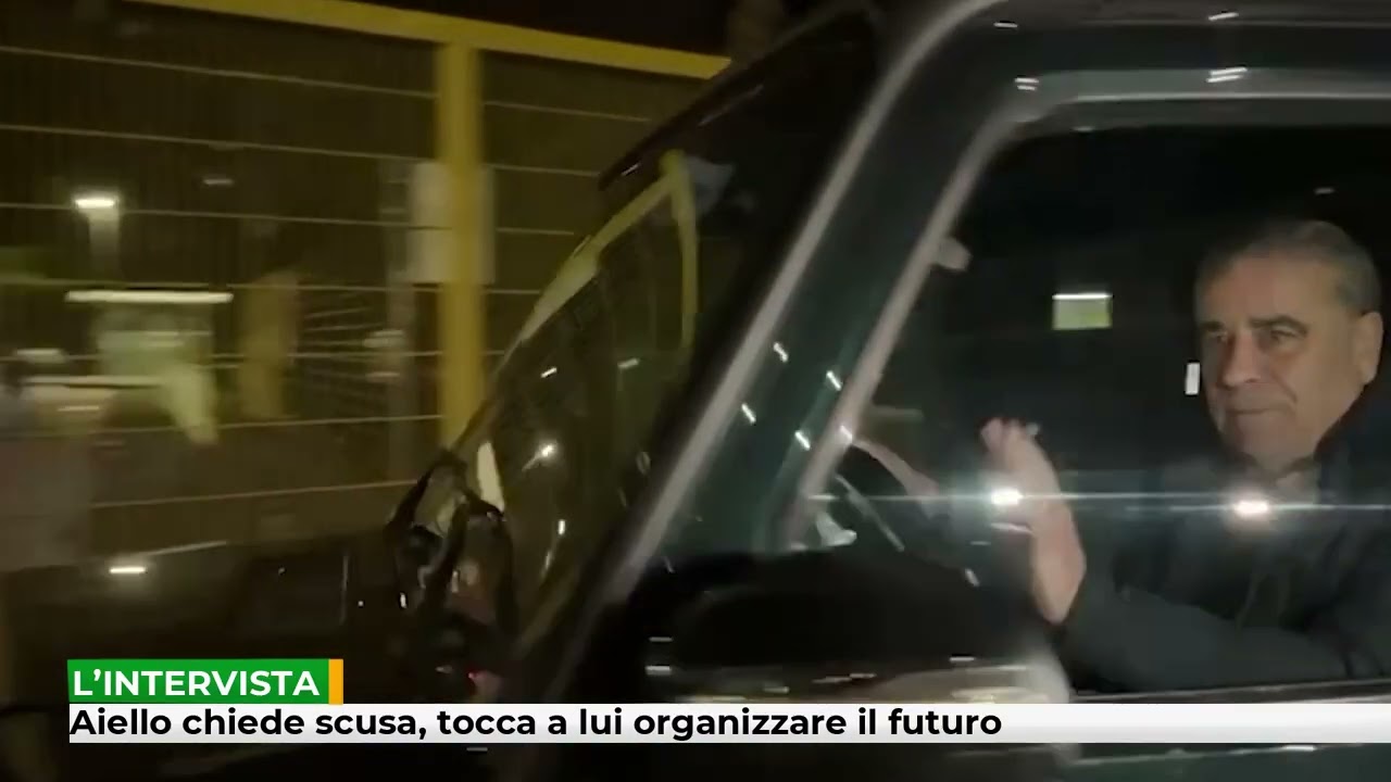 Aiello chiede scusa, tocca a lui organizzare il futuro