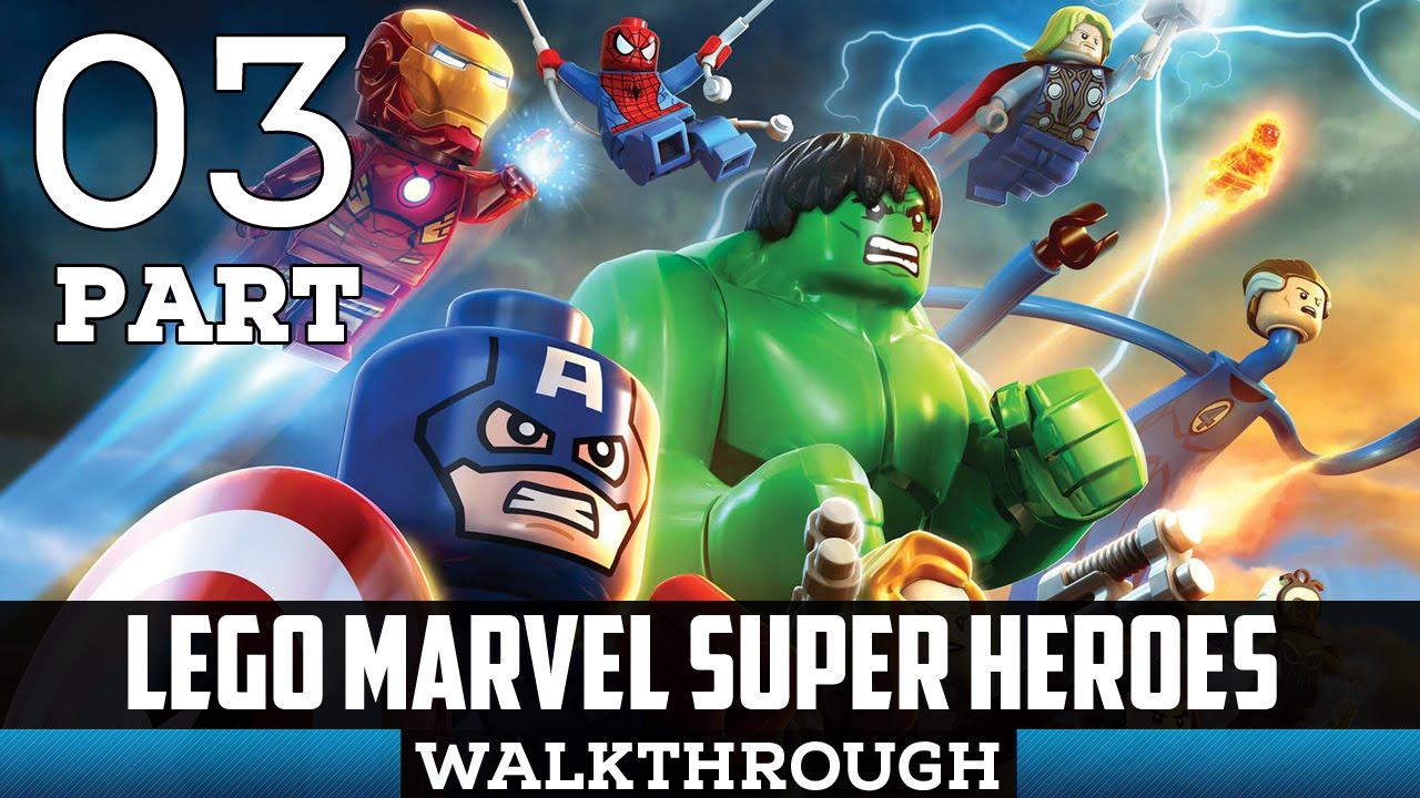 Lego Marvel Super Heroes Gameplay Walkthrough Part 3 - Oscorp