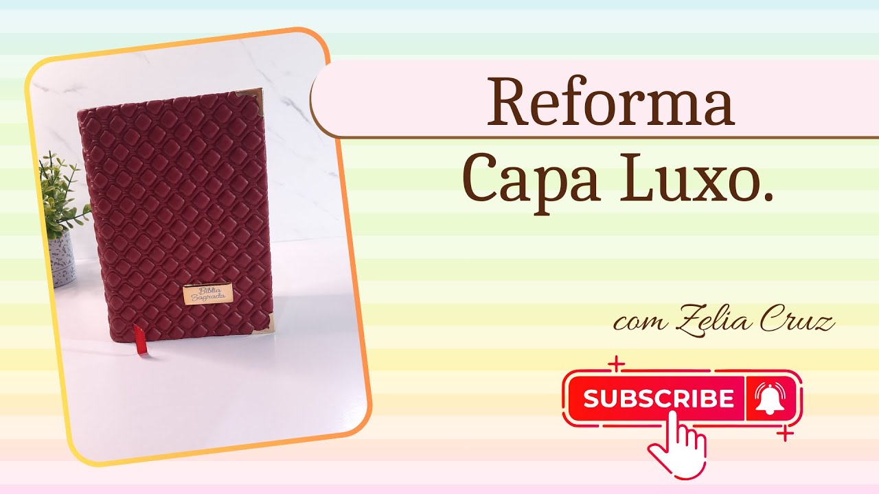 Capa Luxo - Curso Reforma de Bíblia.