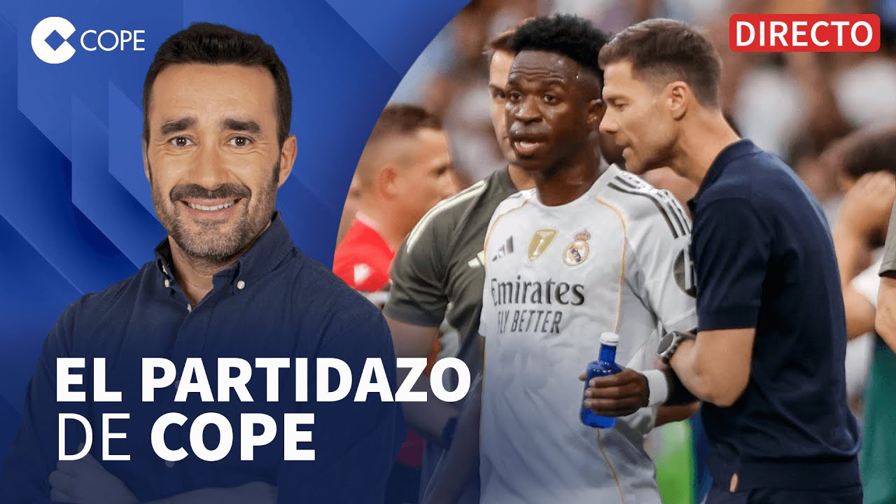 🔴 VINICIUS PIDE PERD&Oacute;N, PERO NO MENCIONA A XABI ALONSO I El Partidazo de COPE, con Juanma Casta&ntilde;o