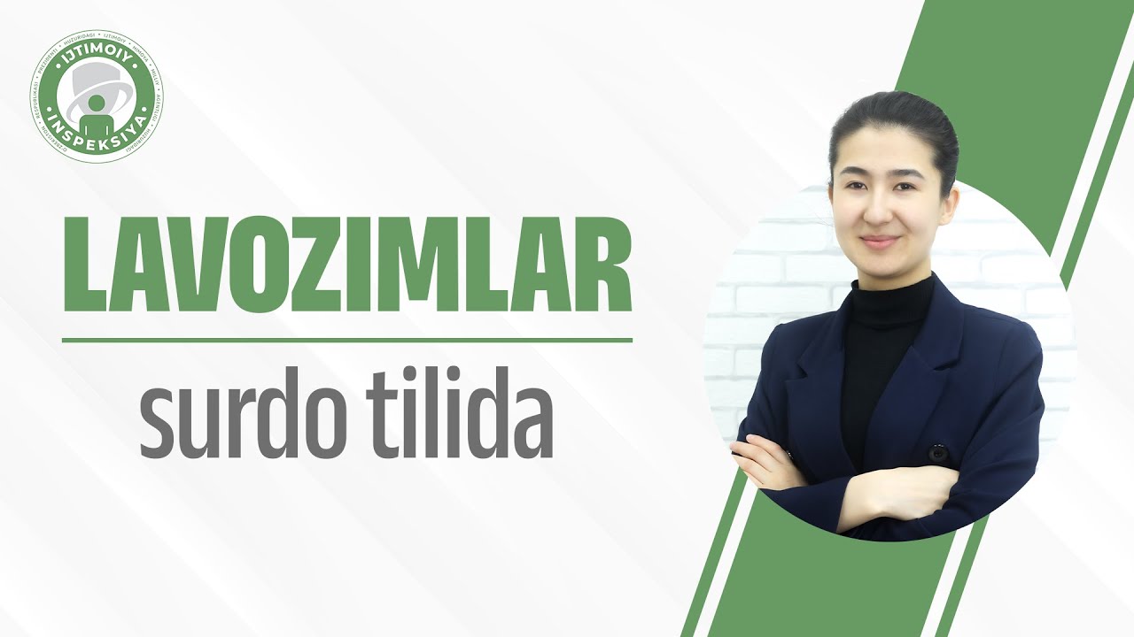 11-darslik. Lavozimlar mavzusi.
