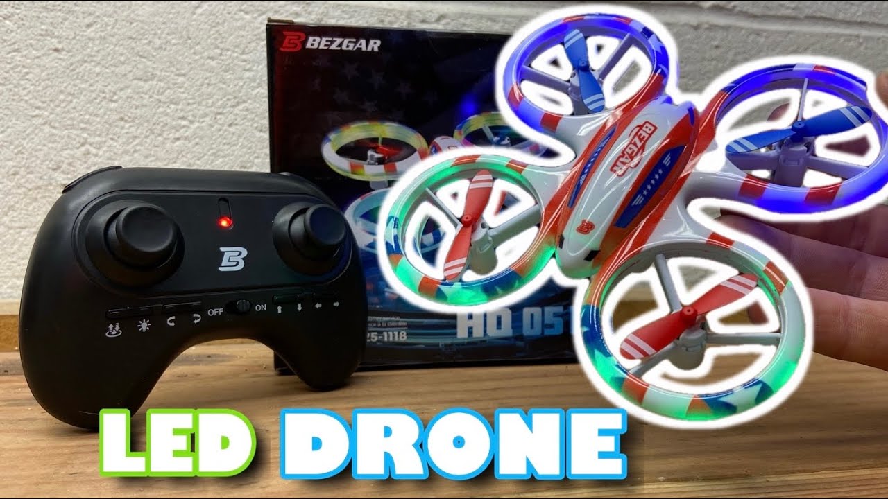 Bezgar HQ051- LED Drone - Unboxing & Review