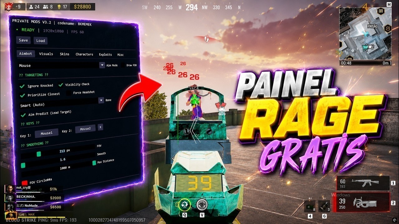 Blood Strike Cheat / Hack / Mod | Aimbot & ESP | FREE Download 2026 | PC AND ANDROID