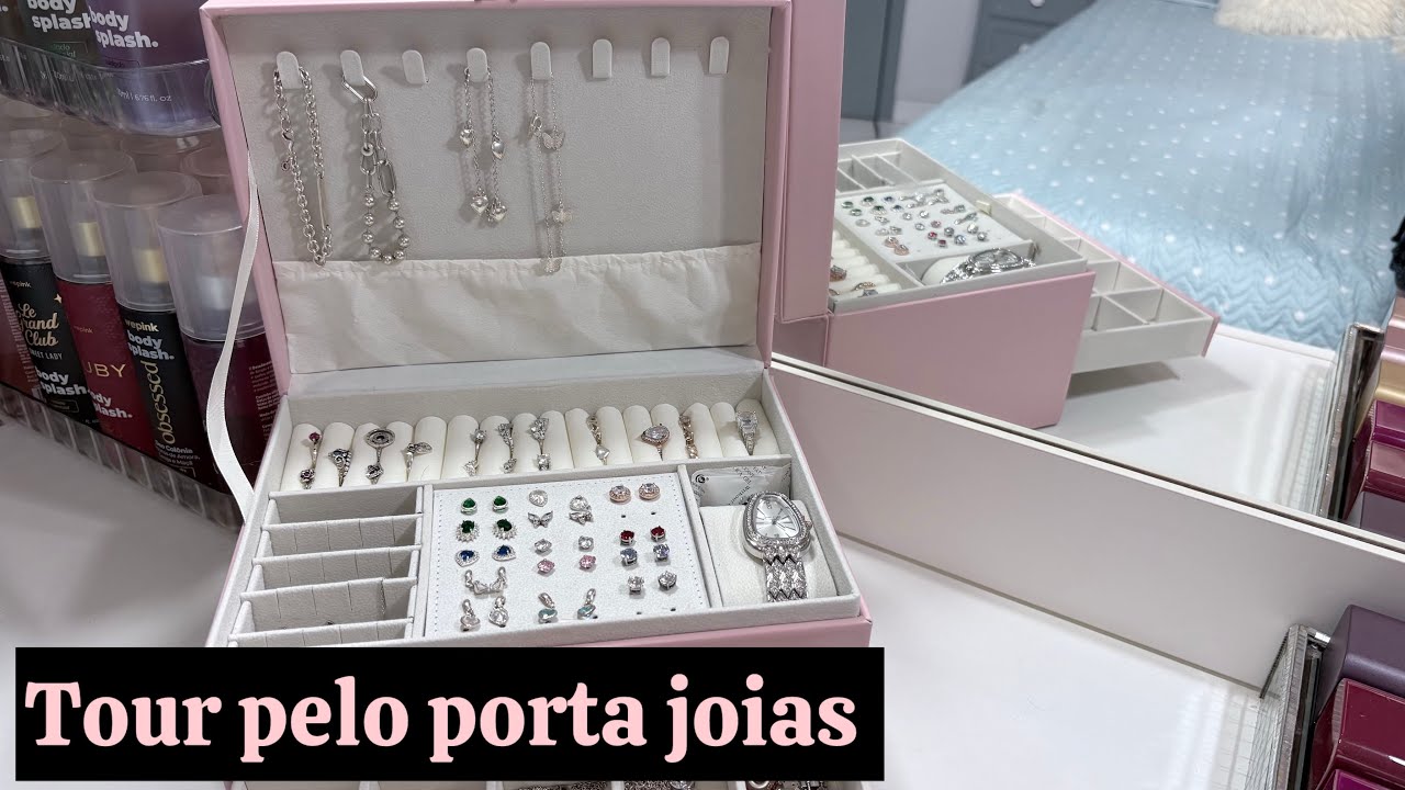 TOUR PELO PORTA JOIAS DE PRATA 925 💎💍