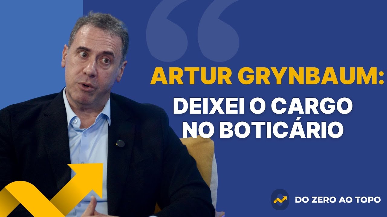 Artur Grynbaum: deixar de ser CEO pode ser a decisão mais estratégica