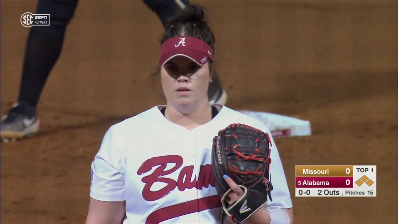 NCAA Softball 2019 | Missouri vs #5 Alabama Game 2 Mar 8