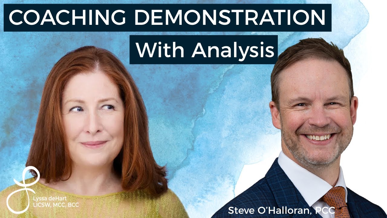 Coaching Demonstration with ICF PCC Marker Analysis